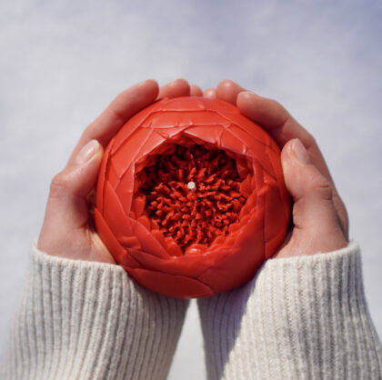 küünal ‘roosa roos’ mesilasvahast